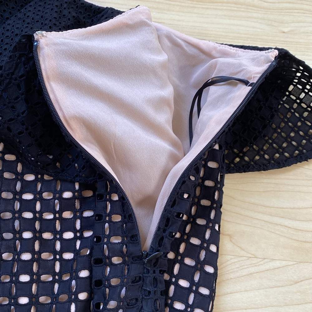 NWOT J.Crew One Shoulder Eyelet Top - Picture 5 of 7